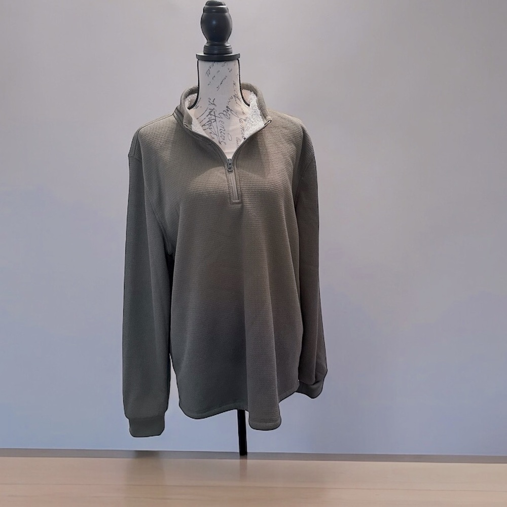 The BC Clothing Heritage Fleece lined zip up